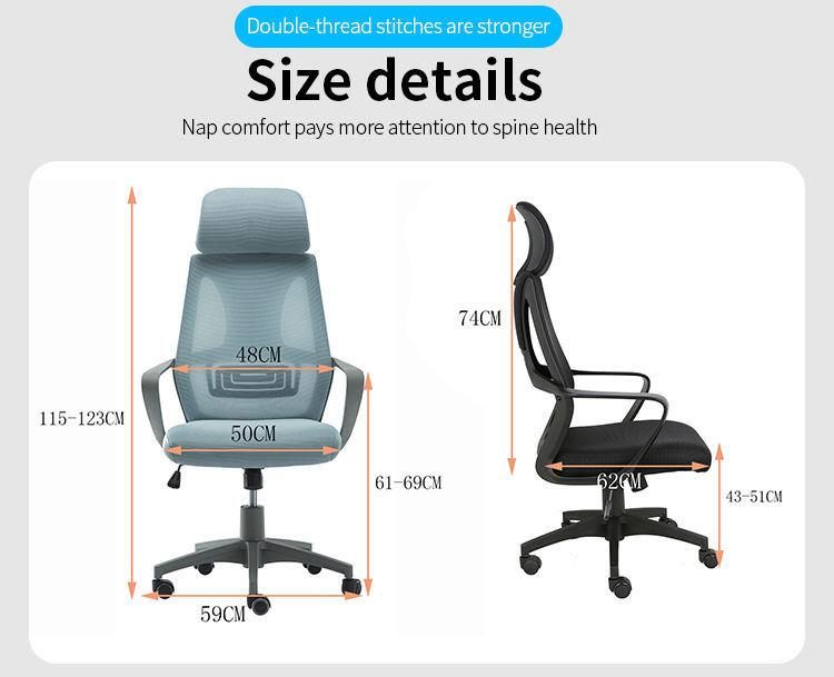 Anji Cheap Factory Wholesale High Back Ergonomic Office Mesh Chair