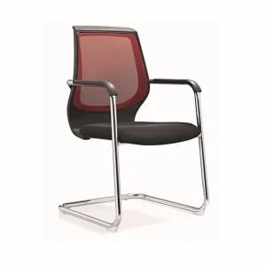 Affordable MID Back Popular Mesh Visitor Colors Bow Metal Staff Chair