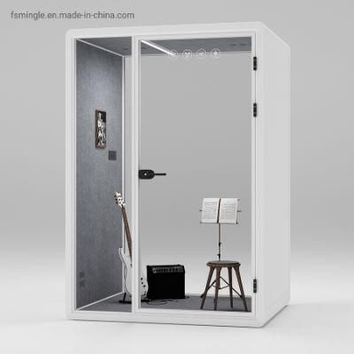 Privacy Phone Booth Indoor Soundproof Office Booth Work and Chat Sound Reduction Office Pod