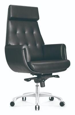High Quality Leather Comfortable Recliner Swivel Executive Chair for Boss Office