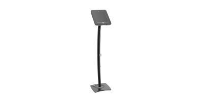 Silver/Black Metal iPad&Tablet Floor Stand/Holder