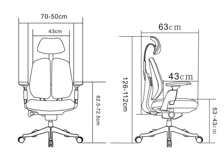 Low Price High End Modern Executive Office Chairs Ergonomic Armchair Office