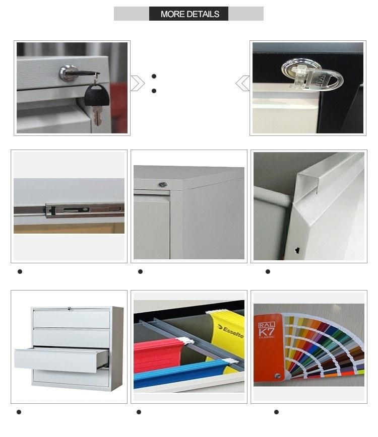 High Quality Cold-Rolled Steel Office Lateral Files Storage