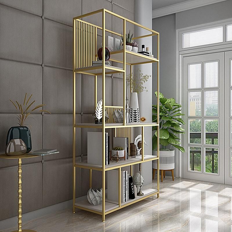 Ready Stock Full Metal Strong Space Saver Shelf Unit Bookshelf Living Room Shelf 0527