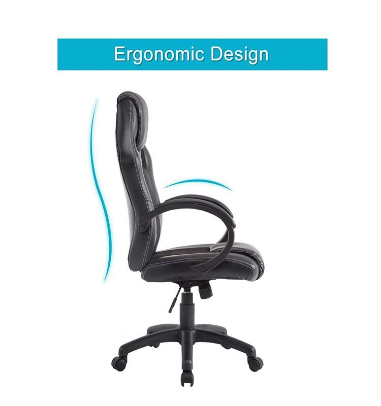 (AGATHA-A) China Factory Comfortable PU Leather and Mesh Cover Office Racing Chair