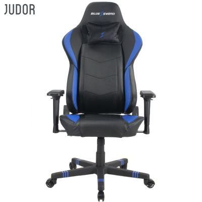 Judor Comfortable LED Computer Chair with Back and Neck Support RGB Adjustable Gaming Chair