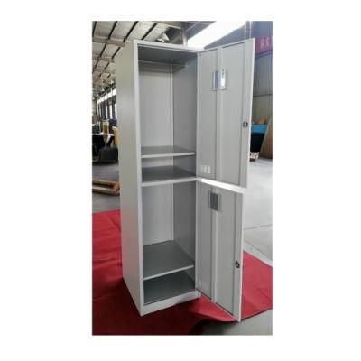 Fas-010 Clothes Locker Single Two Door 2 Tier Changing Room Steel Locker