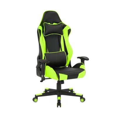 Supported Adjustable Armrest and Adjustable Height Swivel Gaming Chair