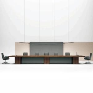 Business Furniture Big Boss Luxury Wooden Brown Conference Table