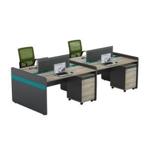 Modern Design Computer Desk 4 Person Office Workstation Desk for Staff