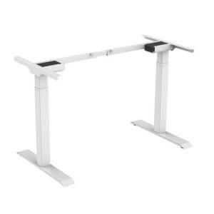 Cheap Modern Furniture Single Motor Square Leg Height Adjustable Desk