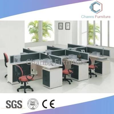 Useful 6 Persons Office Workstaion with Desktop L Shape Partition (CAS-W31420)