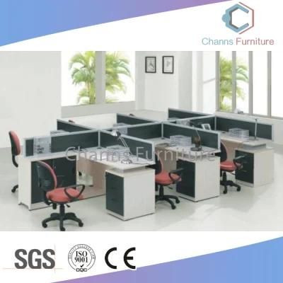 Useful 6 Persons Office Workstaion with Desktop L Shape Partition (CAS-W31420)