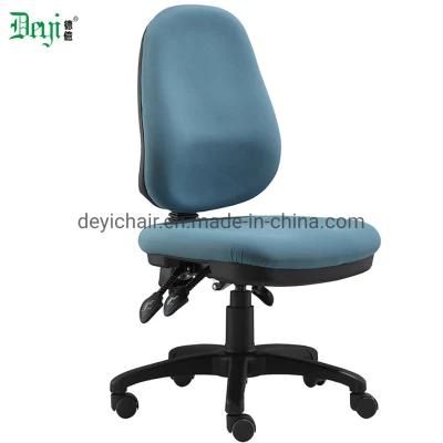 Middle Back Arm Available Two Lever Mechanism Nylon Base Caster Mould Foam Office Chair