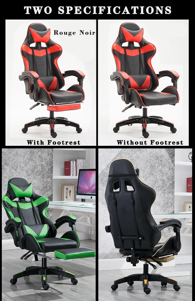 Custom Logo PU Game Racing Chairs Gaming Pink Office Gaming Chair