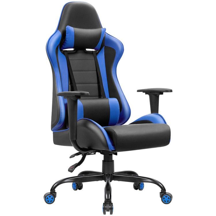 (HAKIM) Partner High-Back PU Leather Racing Gaming Chair, Desk Computer Ergonomic Executive Swivel Rolling Home Office Chair