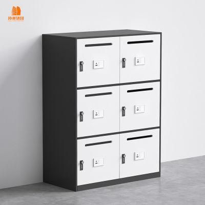 Mail Storage / Sorting Cabinet with 6 Compartments