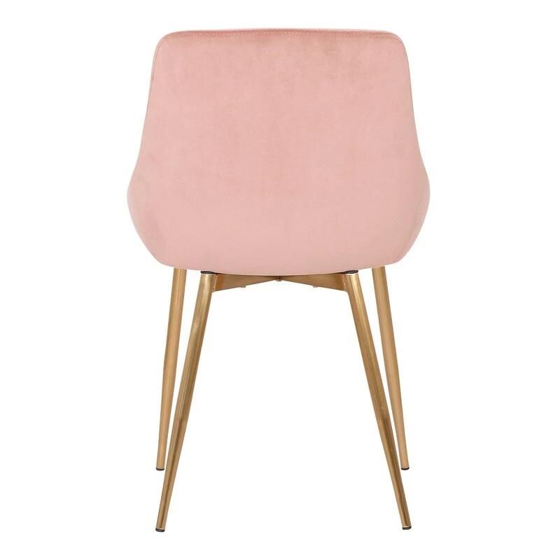Velvet Home Furniture Modern Accent Chair Modern Hotel Dining Chair