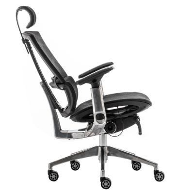 Ergonomic Computer Mesh Executive High Back Aluminum Office Chair with 3D Armrest