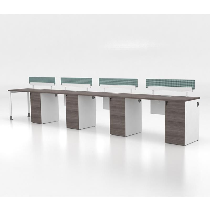 High Quality Modern Computer Office Desk Furniture 4 Person Workststion