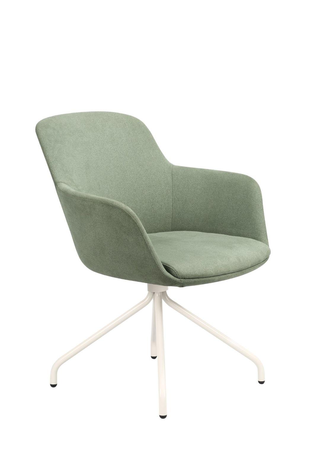 Fabric Executive Manager Boss Conference Leisure Lounge Living Room Seating Swivel Home Office Chair