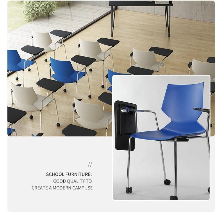 Office Furniture Wholesale Price Gray Mesh Factory Plastic Visitor Meeting Conference Chair
