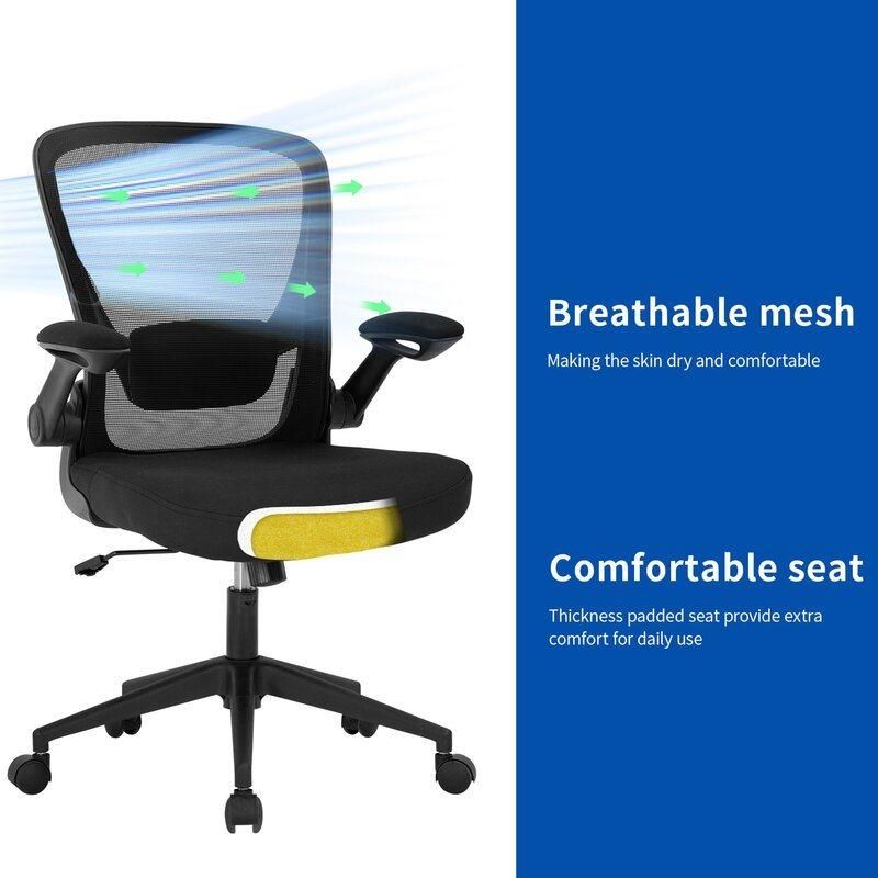 Middle Back Design Mesh Upholstery Swivel Adjustable Task Office Chairs