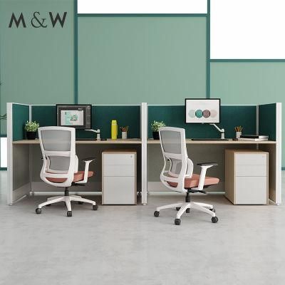Wood Partition Cubicle Wholesale Modern Design Panel Desk T8 Workstation Sound Proof Small Single Office Furniture
