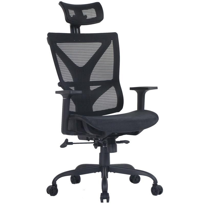 Best Ergonomic Design Executive Swivel High Back Office Mesh Chair with Headrest