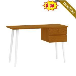 2 Drawers Factory Wholesale Classic Wooden Cherry Staff Study Computer Office Table