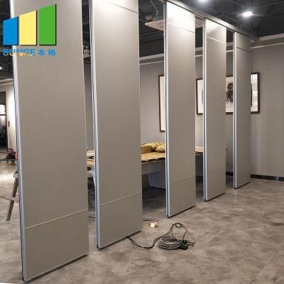 Retractable System Soundproof Partitions Operable Wall System for Classroom