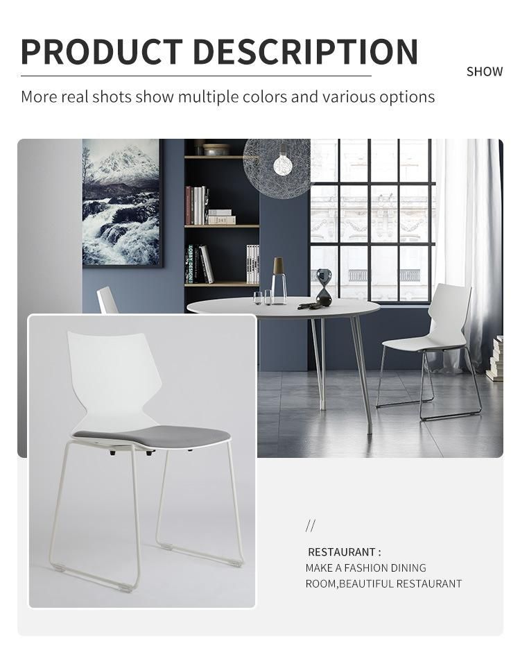 ANSI/BIFMA Standard Office Furniture Plastic Stainless Steel Chair