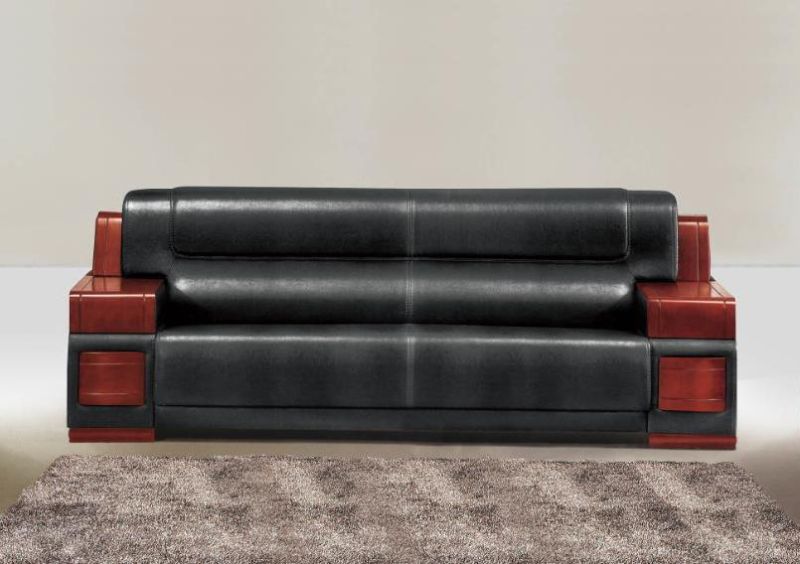 Wholesale Good Quality PU Leather Office Sofa Set Comfortable for Setting Office