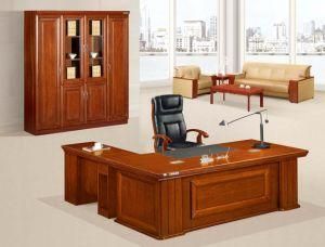 Antique Wooden Boss Executive Desk Office Furniture