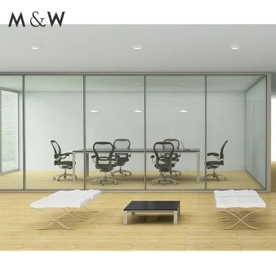 Factory Glazed Glass Soundproof Price Design Wall Partition Office Partition