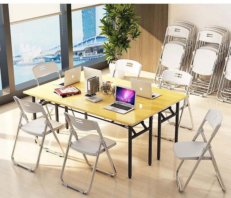 Favorable Easy Office Furniture Visitor Audience Training Plastic Outdoor Folding Chair
