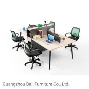 Traditional Wooden Office Furniture Staff Computer Table Laptop Stands Writing Desk (BL-GNW16B2706)