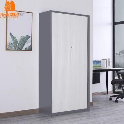 Vertical Roll Shutter Steel Metal File Storage Cabinet for Rollers