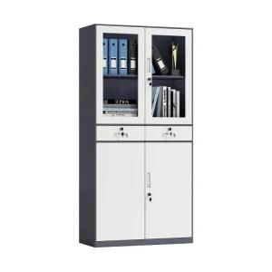 Full Height Steel Filing Cabinet Office Use Metal Storage Cabinet