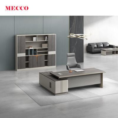 Modern Euro Style Design Wooden MFC Office Manager Desk