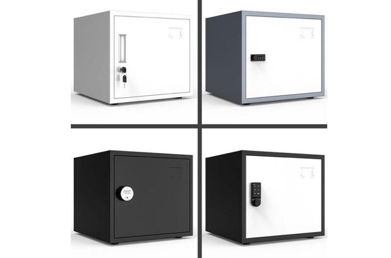 Metal Mobile Steel Safe Box with Metal Storage for Office/Home