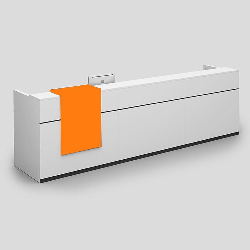Hl-032 2021 Top Quality Mix Color Salon Reception Table Consult Table for Sale Cashier Desk Check-out Counter Checkstand