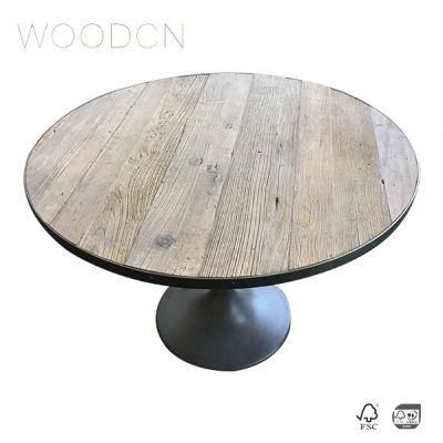 Recycle Old Elm Tea Table Top