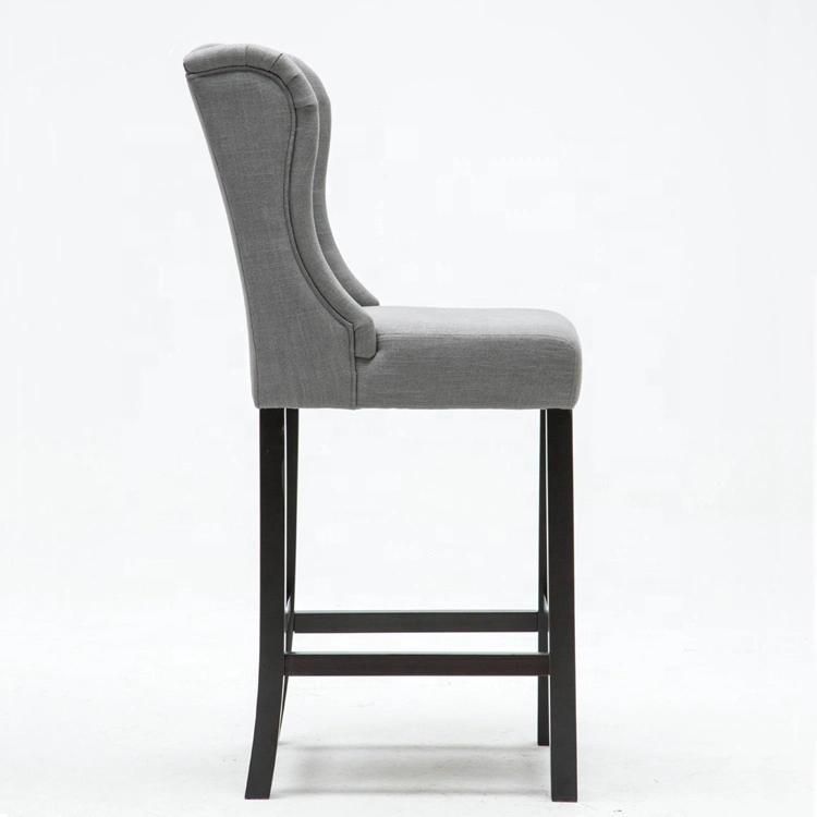 Better High Quality Salon Bar Chair Cheap Modern Design Wooden Velvet High Quality Kitchen Seat Bar Stool Chairs