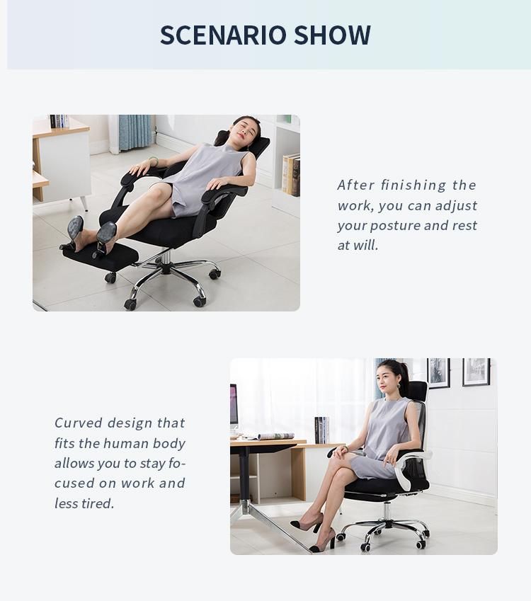 Adjustable Revolving Swivel Lift Nesting Executive Office Chair High Back Stylish Mesh Ergonomic Office Chair