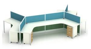 Economical Application Office Work Partition/Melamine Modular Office Partition