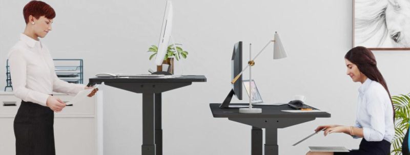 Modern 3 Leg Small Sit Standing Workstation for Office and Home