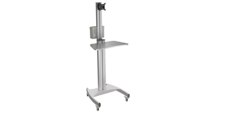 Cheap Price Alu. /SPCC/MDF Mobile Computer Workstation