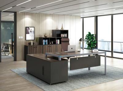 New Designed Elegant Wooden Boss Office Executive Table