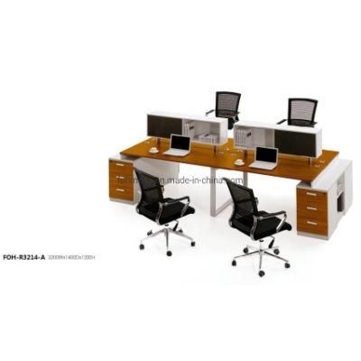 Modern Modular Office Partition Cubicle with Screens Furniture (FOH-R3214-A)
